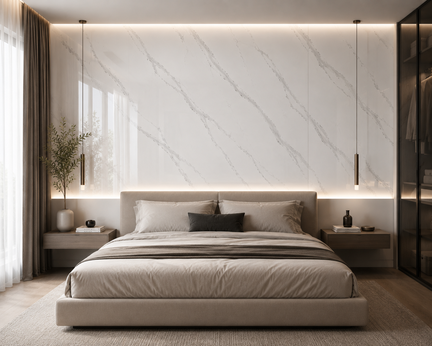 PVC04 - Calacatta Silver Vein