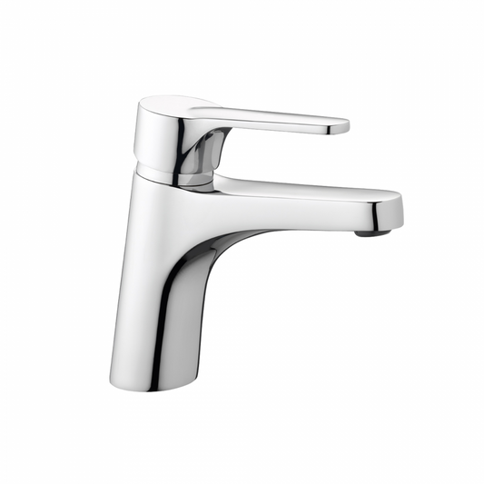 Miscelatore Lavabo Monocomando con Scarico e Cartuccia Eco-Start in Ottone Placcato Made in Italy – Pinto 22032