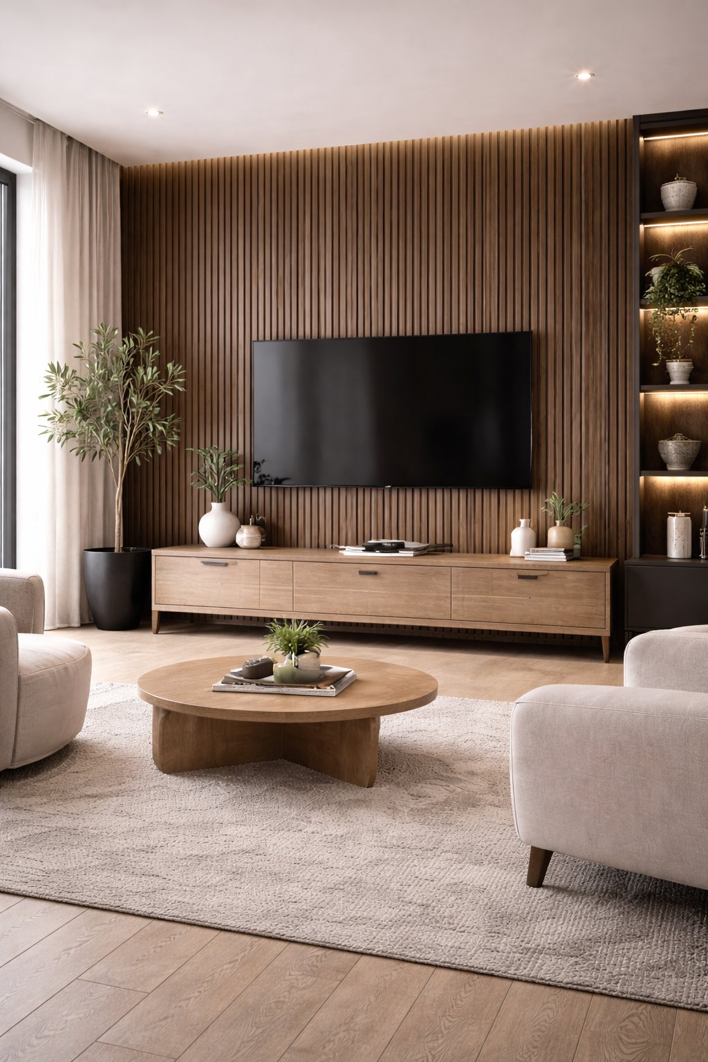 Cannettato - effetto legno - Noce Elegance