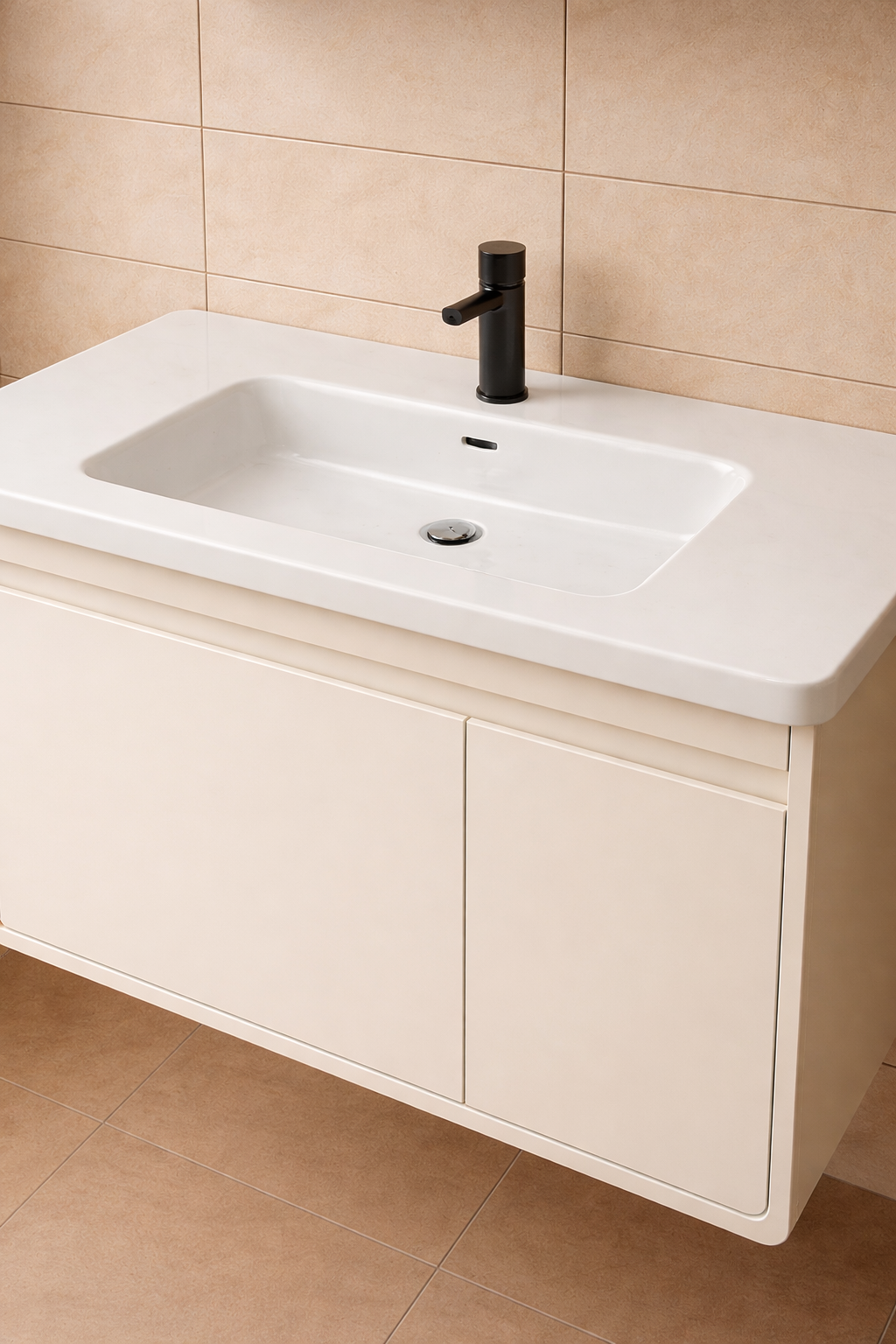 Mobile da Bagno con Specchio Contenitore, Armadietto , 60 cm, Gola