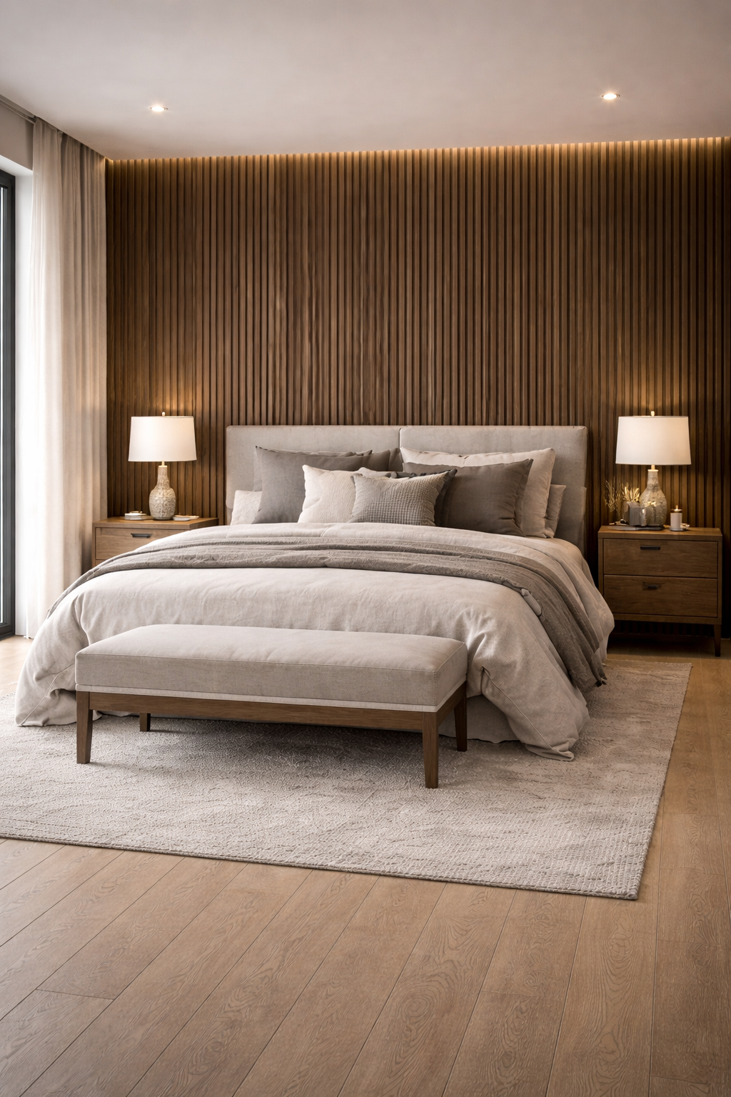 Cannettato - effetto legno - Noce Elegance