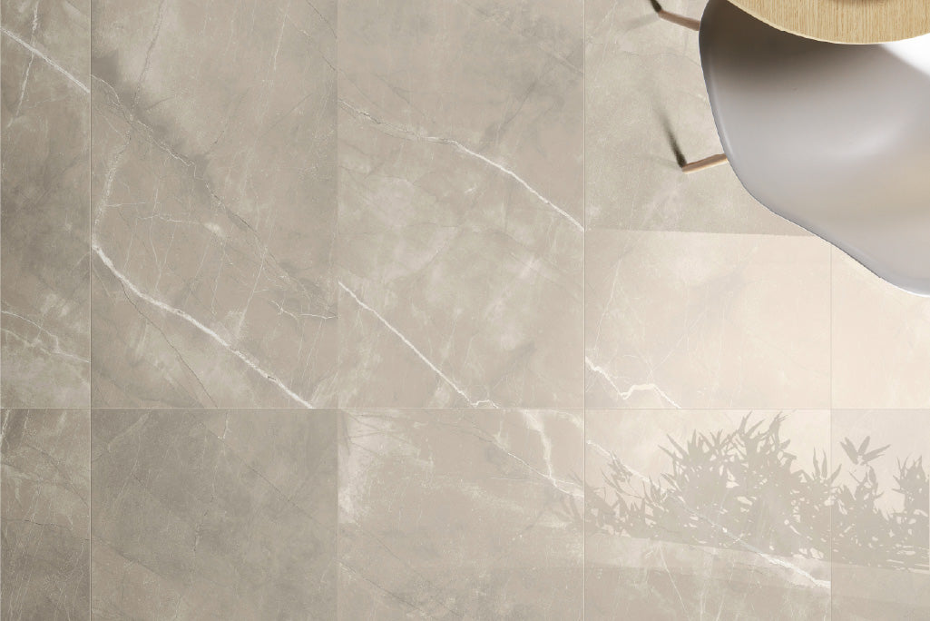 Piastrella Gres Porcellanato – Effetto Marmo Grigio -  Imperial Grey