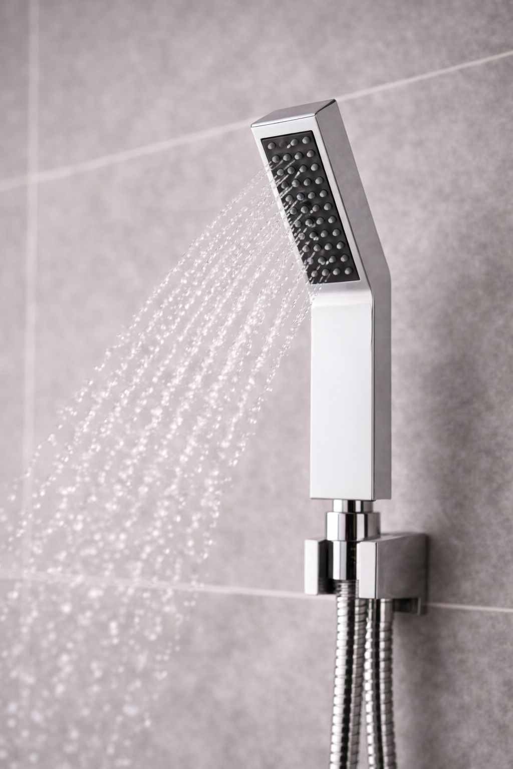 Kit Doccia ad Incasso FUTURE HOME con Soffione Quadrato Rain, Doccino e Miscelatore – Finitura Cromo