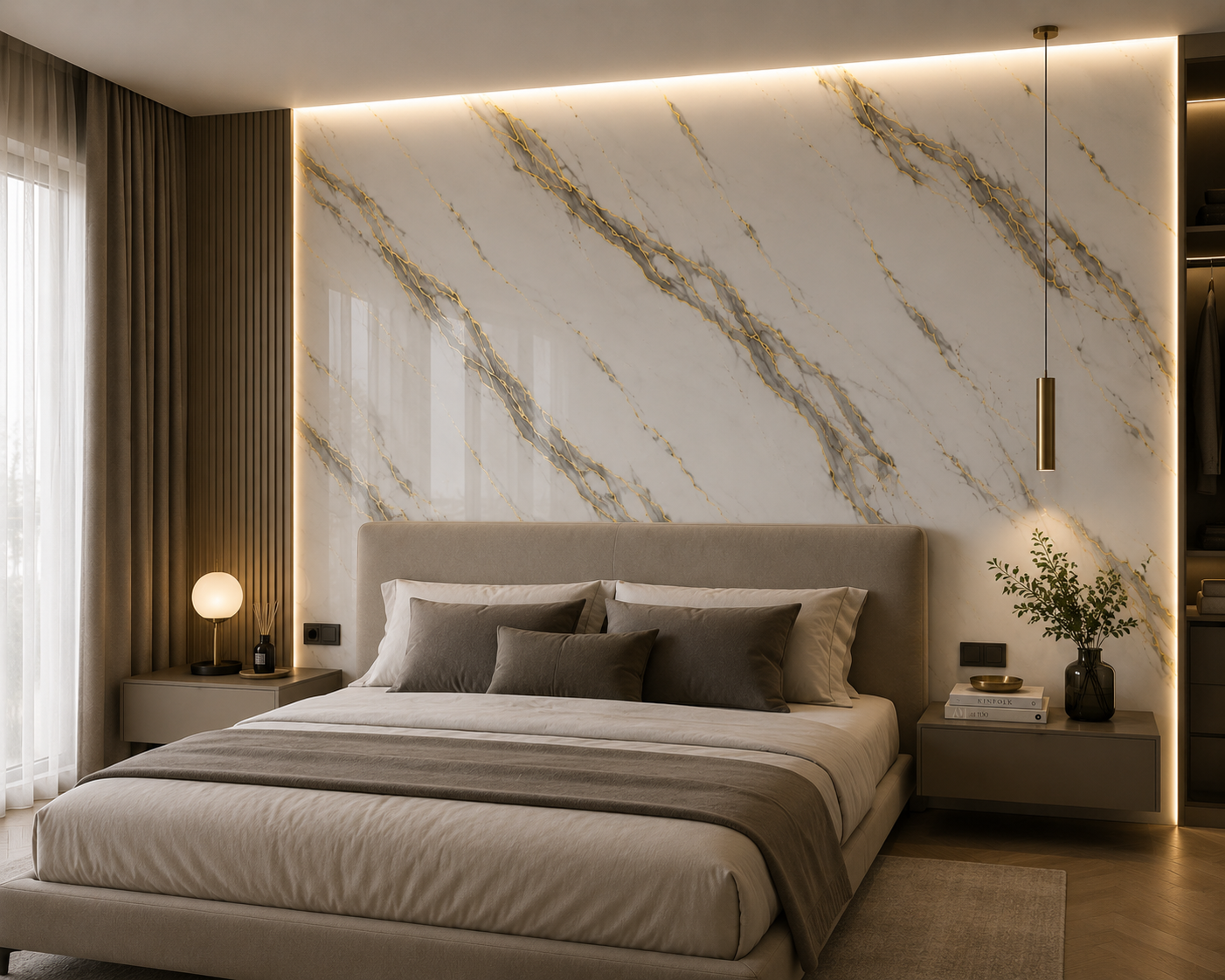 PVC01 – Calacatta Royal Gold